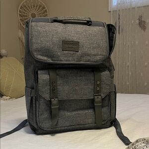 Stylish Gray Backpack for Men